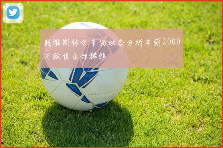 戴维斯转会市场动态分析年薪2000万欧俱乐部稀缺